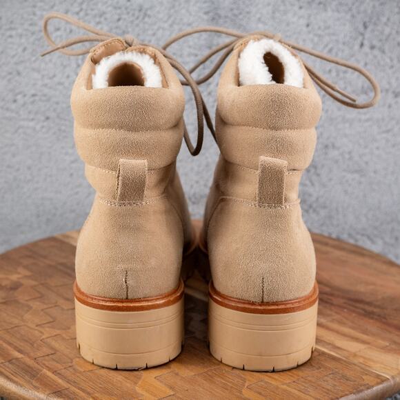 Marc Fisher Womens Mallie Beige Winter & Snow Boots Sz 10 M - Picture 4 of 8